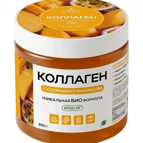Коллаген со вкусом манго 500 г