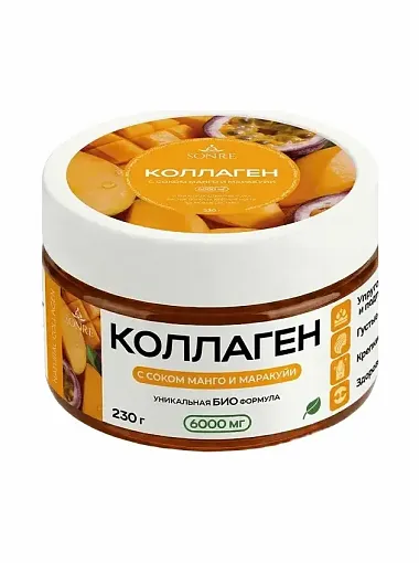 Коллаген со вкусом манго 230 г