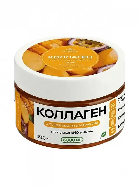 Коллаген со вкусом манго 230 г - фото 1
