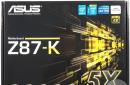 Review and testing of the motherboard ASUS Z87-K