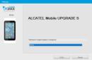 Flashing or flashing Alcatel phone, smartphone and tablet Download update for Alcatel one toch